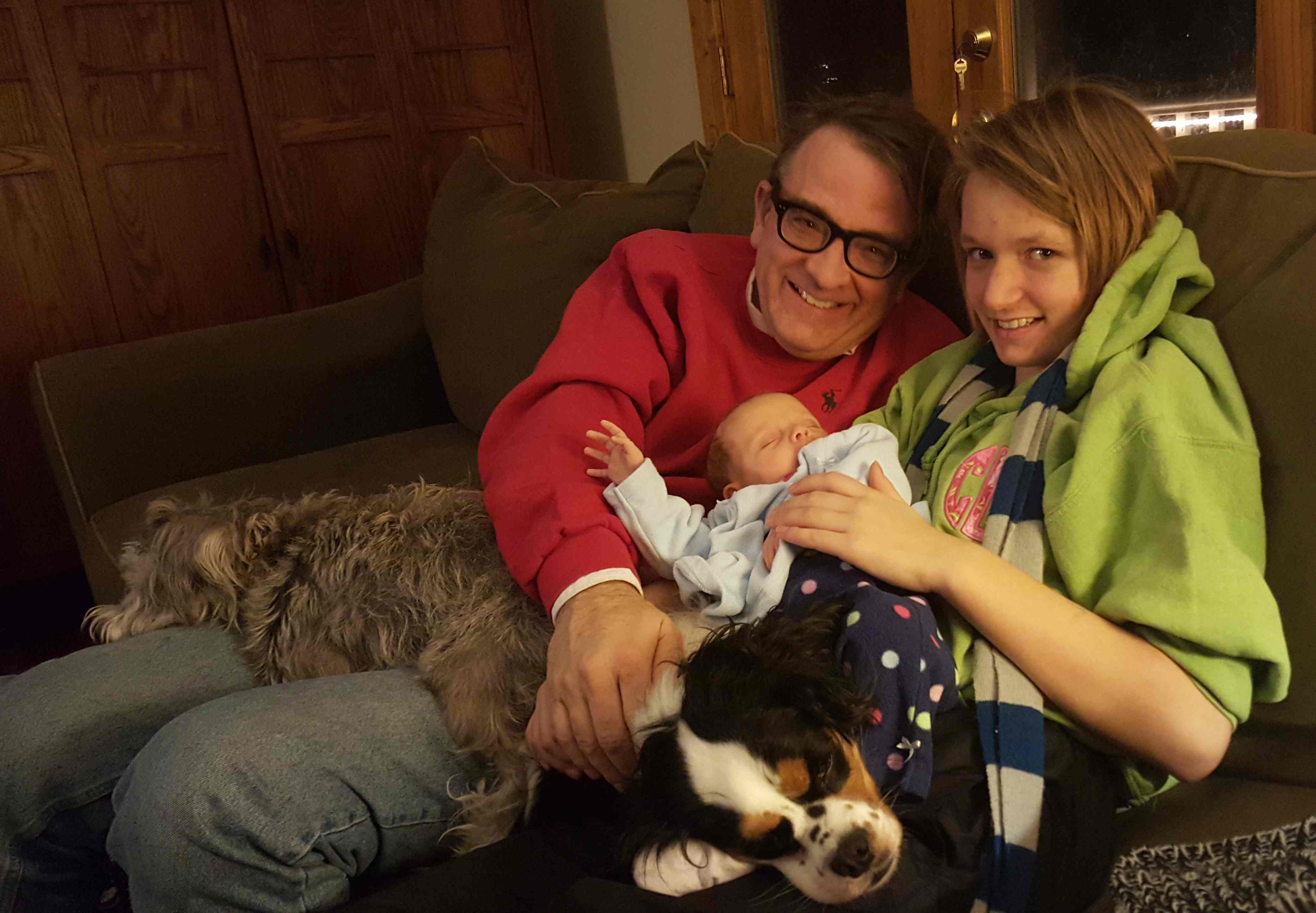 2015-12-19 Randy Cate Lucy and dogs.jpg